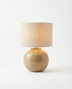 Ceramic Wabi-Sabi Table Lamp — Sand