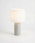 Concrete Cylinder Table Lamp