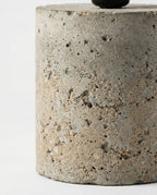 Concrete Cylinder Table Lamp