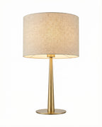 Linen Shade Table Lamp — Warm White