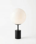 Opal Glass Orb Table Lamp