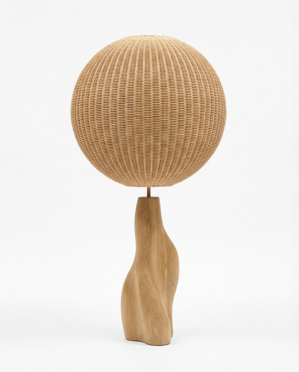 Rattan Woven Floor Lamp