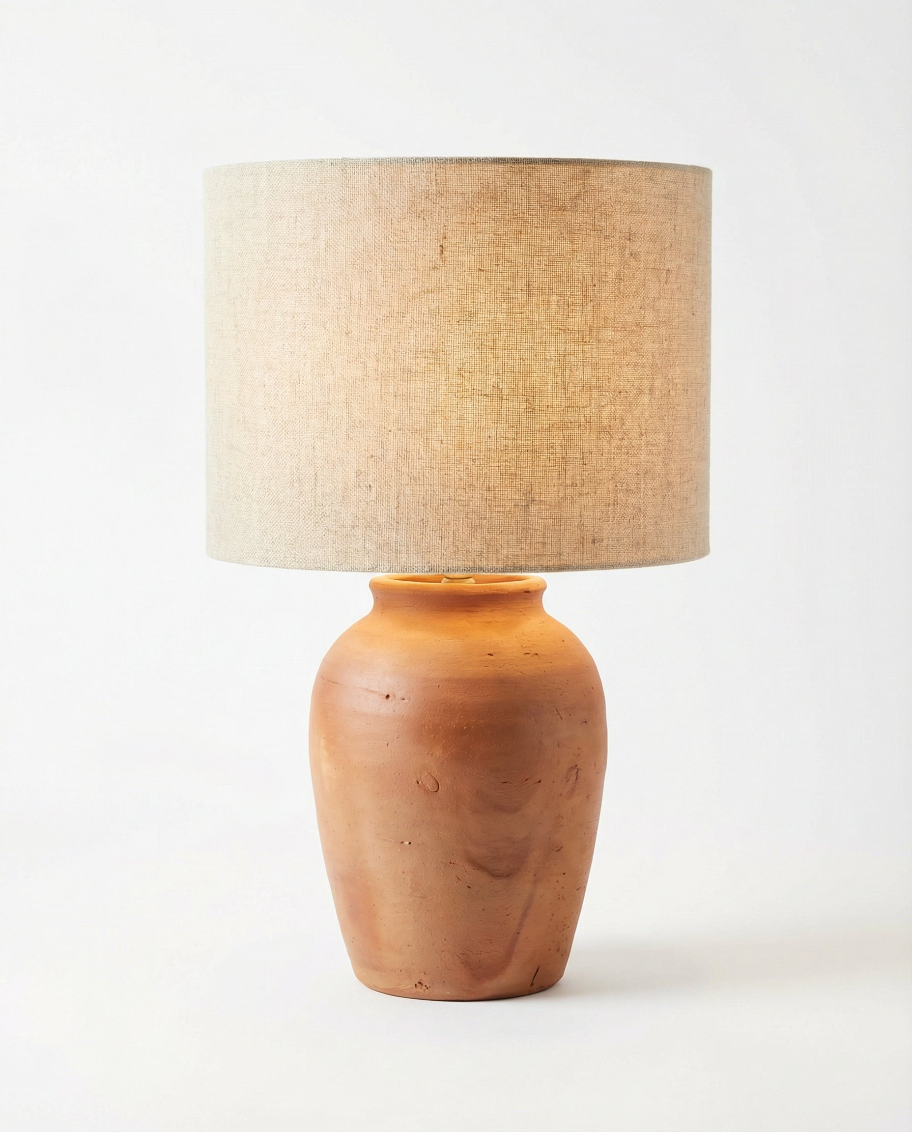 Terracotta Vessel Table Lamp